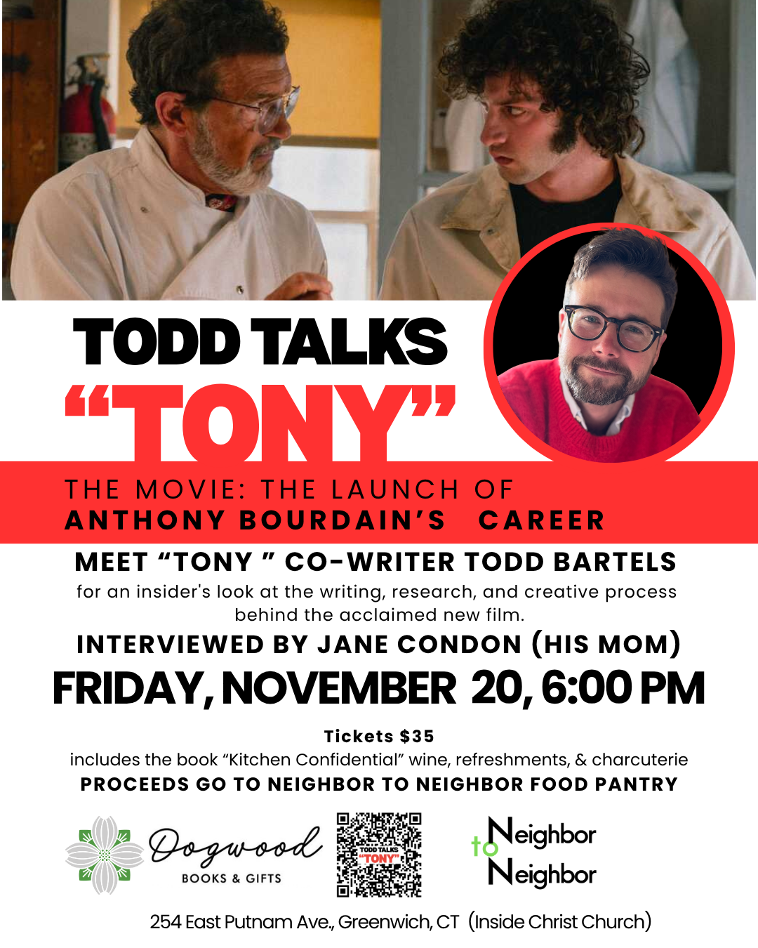 Todd Talks Tony Todd Talks Tony Square Greenwich Ct (1)