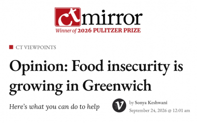 Opinion: Food insecurity is growing in Greenwich
